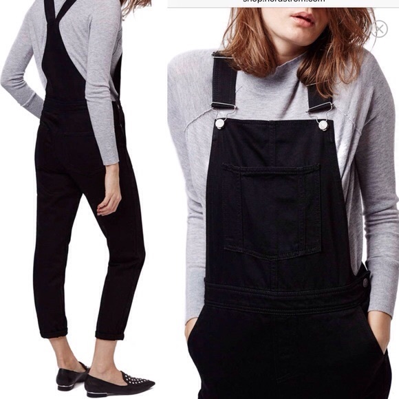 Topshop Denim - petite denim overalls